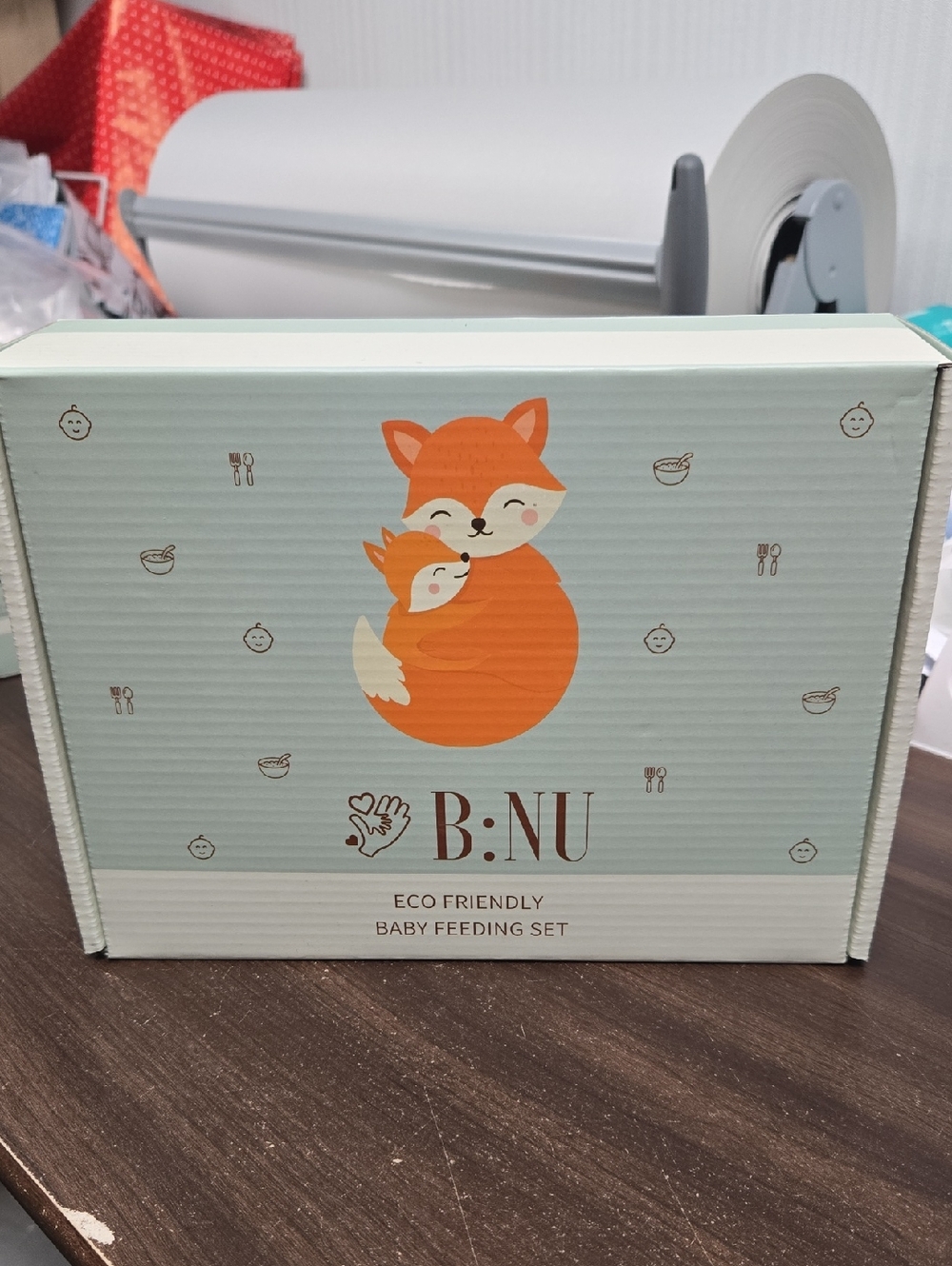 B:Nu Yellow Silicone Feeding Set